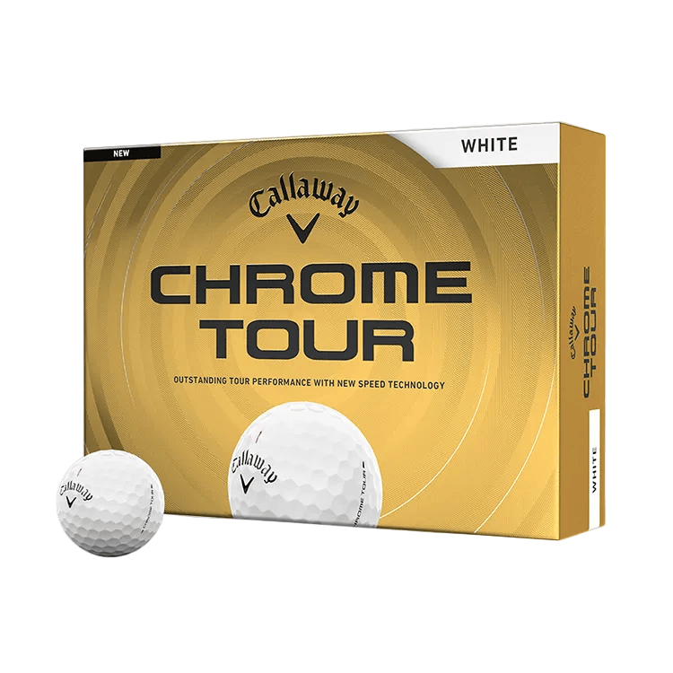 Callaway Golf Balls Dozen / White Callaway - Custom Chrome Tour White Box Dozen