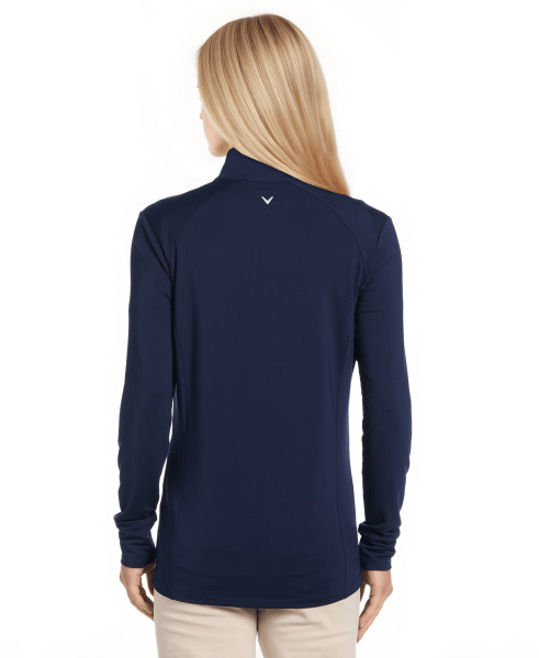 Women's Terry Quarter-Zip | UPF 50 Layer | Callaway – Threadfellows Women's Terry Quarter-Zip | UPF 50 Layer | Callaway – Threadfellows