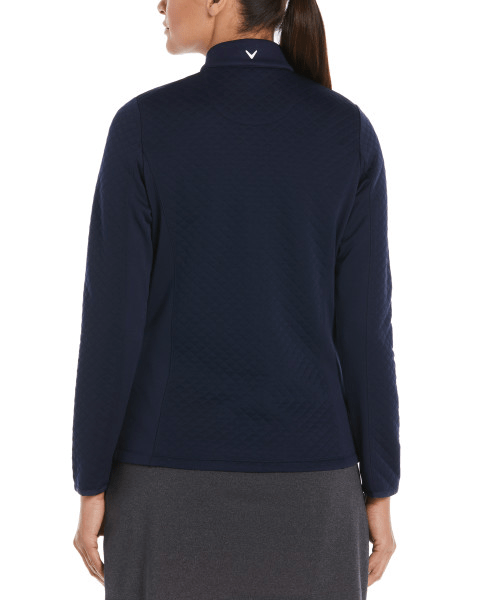 Callaway - Women's Diamond Quilted Fleece 1/4-Zip – Threadfellows