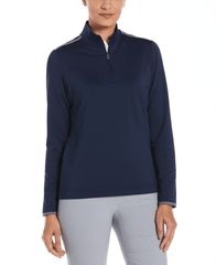 Callaway Layering S / Peacoat Callaway - Women's 1/4-Zip Mock Pullover