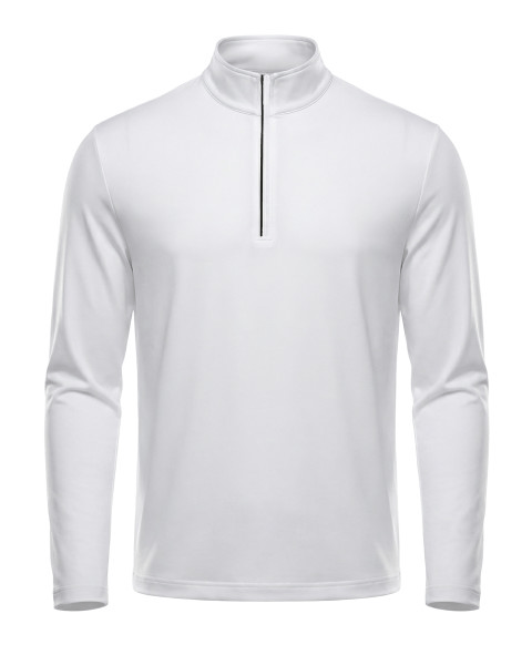 Callaway Layering S / White Callaway - Men's Baby French Terry 1/4-Zip Pullover