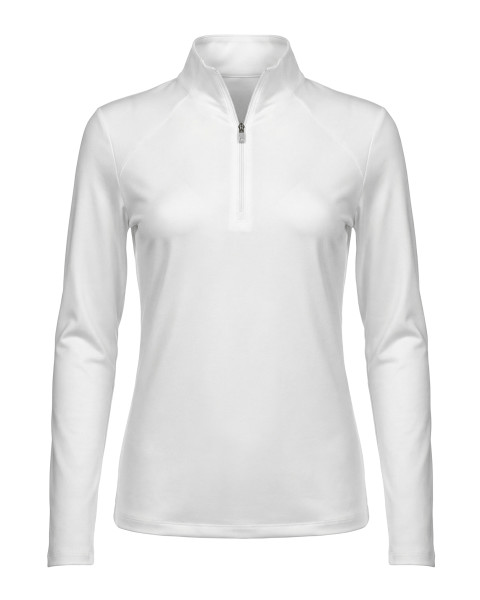 Callaway Layering S / White Callaway - Women's Baby French Terry 1/4-Zip Pullover