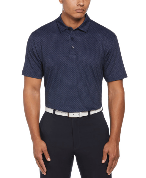 Callaway Polos S / Peacoat Callaway - Men's All-Over Stitched Chev Polo