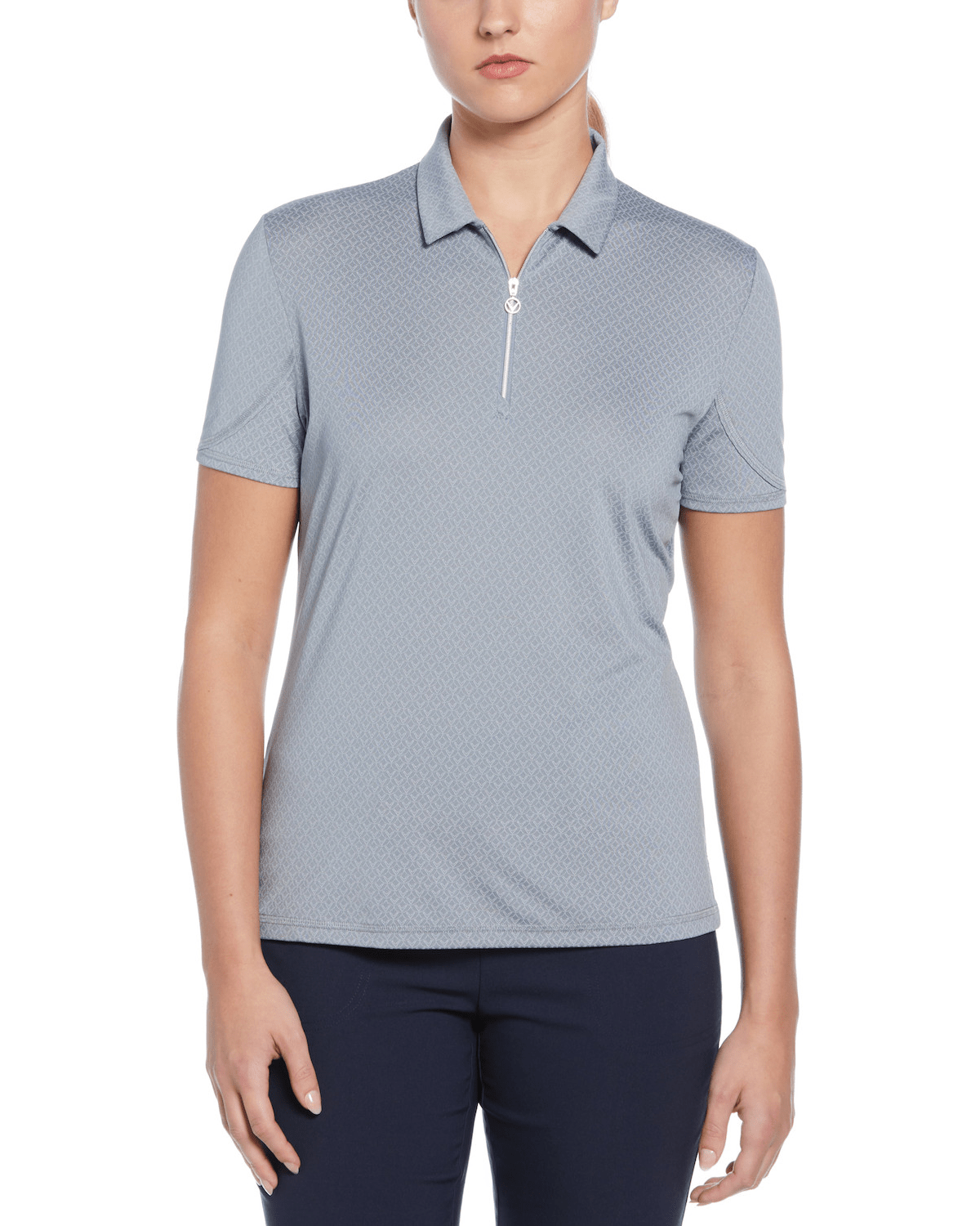 Callaway Polos S / Tradewinds Callaway - Women's All-Over Stitched Chev Polo