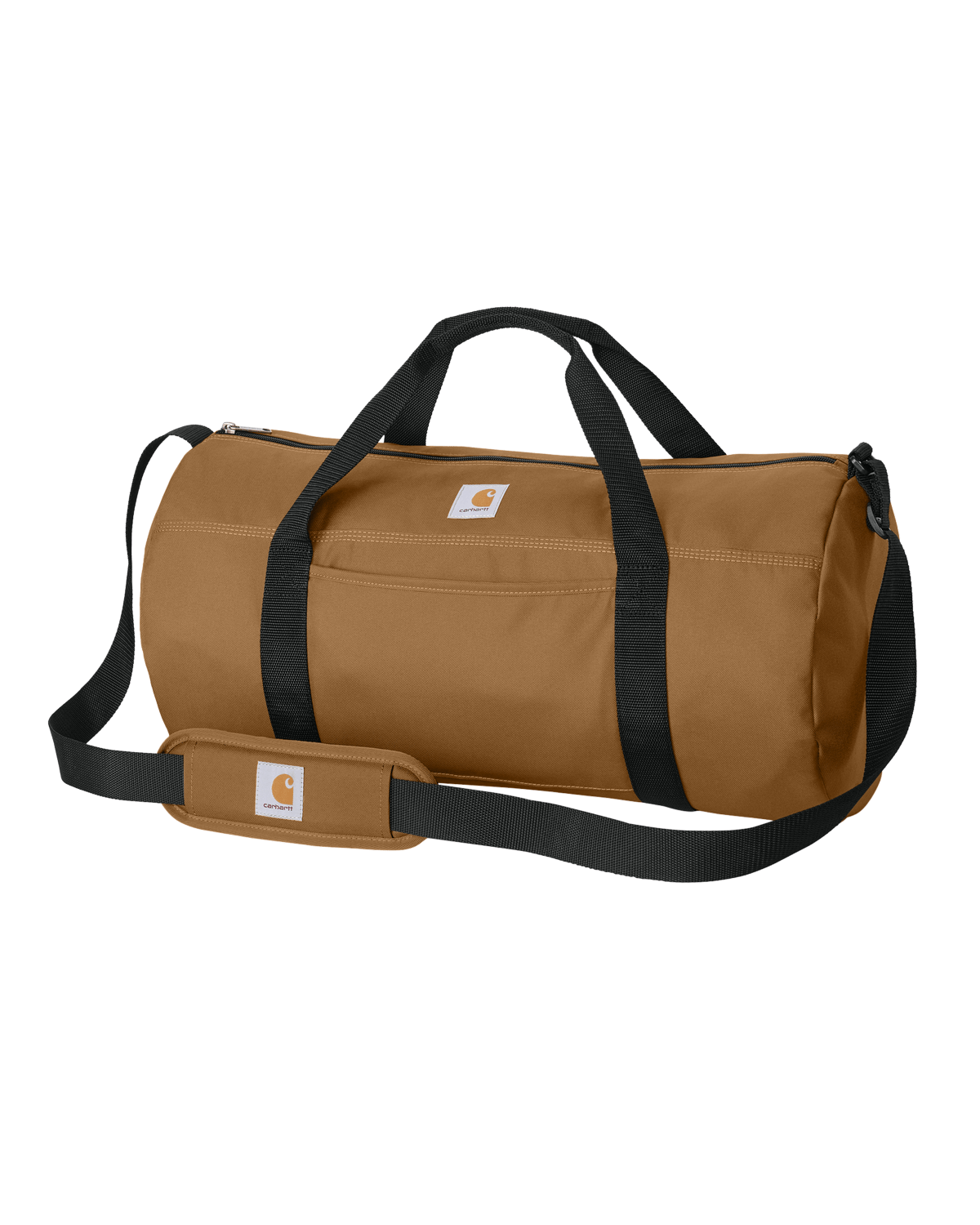 Carhartt Canvas Packable Duffel with Pouch CTB0000564 Carhartt Brown