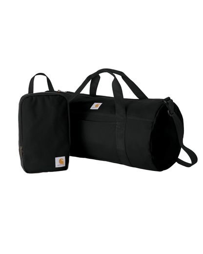 Carhartt Canvas Packable Duffel with Pouch (Black)