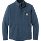 Carhartt Fleece S / Faded Navy Carhartt - Men's Midweight 1/4-Zip Sweater Fleece