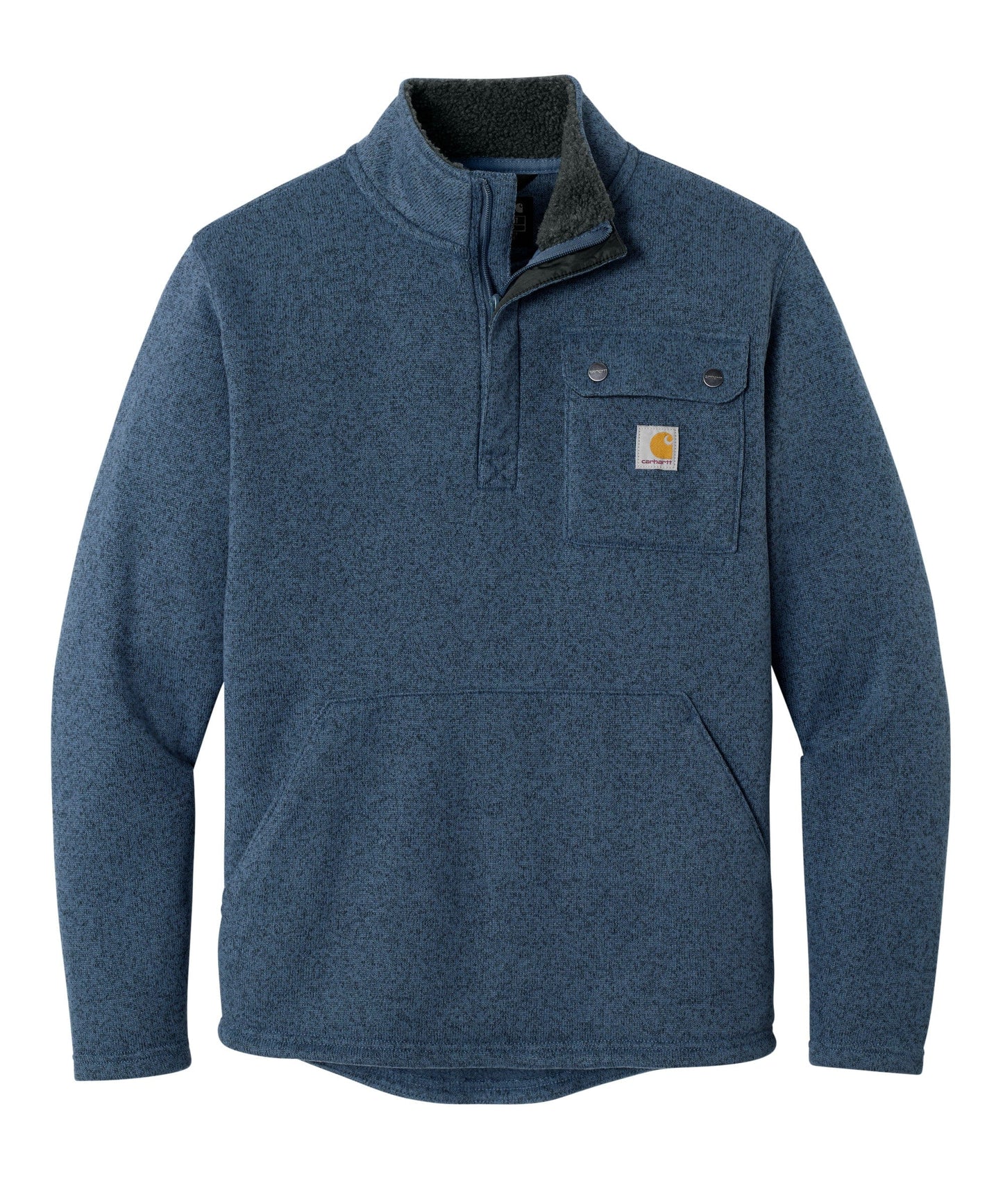 Carhartt Fleece S / Faded Navy Carhartt - Men's Midweight 1/4-Zip Sweater Fleece