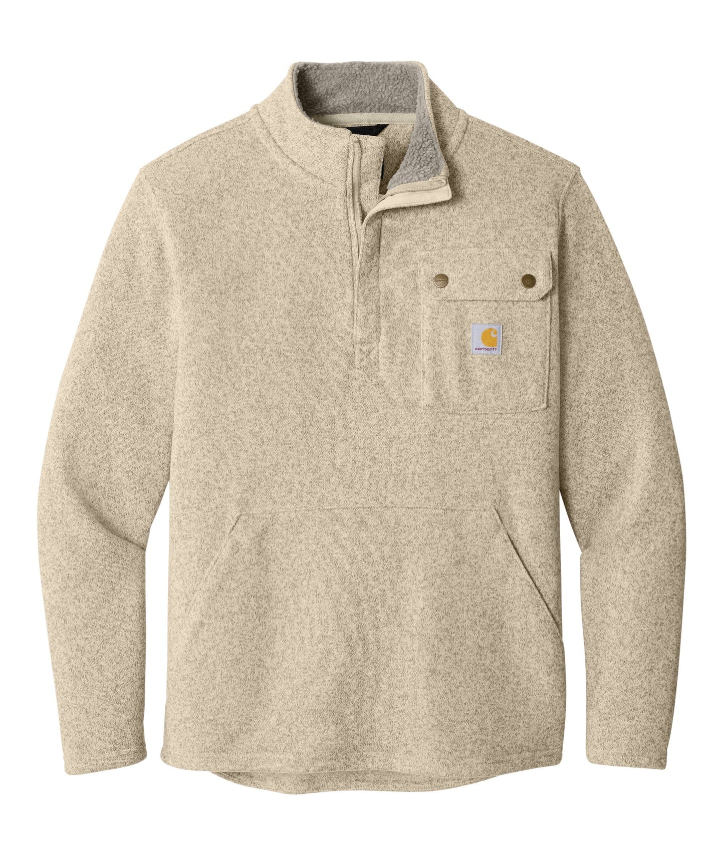 Carhartt Fleece S / Oat Milk Carhartt - Men's Midweight 1/4-Zip Sweater Fleece