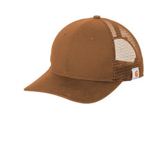Carhartt Headwear One Size / Carhartt Brown Carhartt - Cotton Canvas Mesh Back Cap