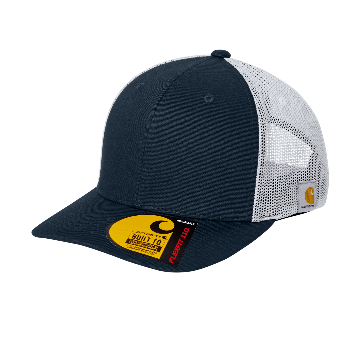 Carhartt Headwear One Size / Navy/White Carhartt - Flexfit 110® Mesh Back Cap