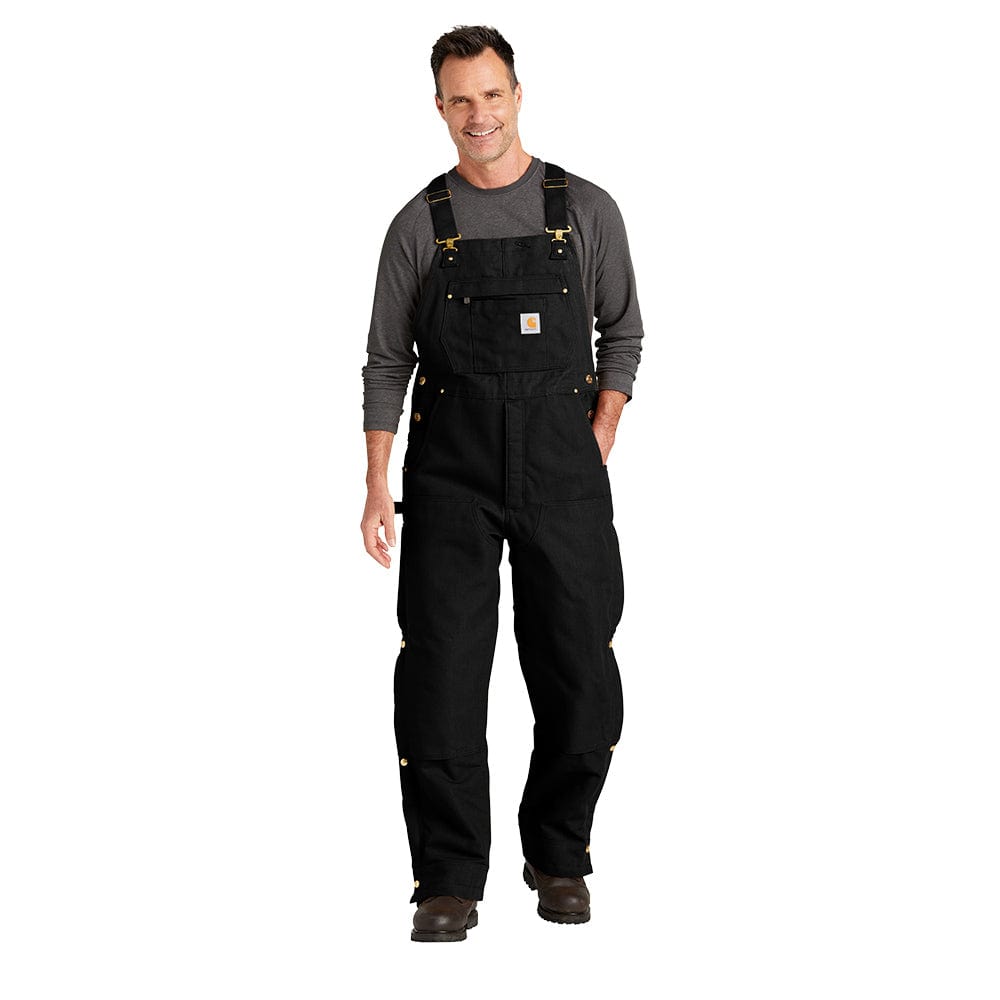 Carhartt Outerwear Carhartt - Firm Duck Loose Fit Insulated Bib Overalls