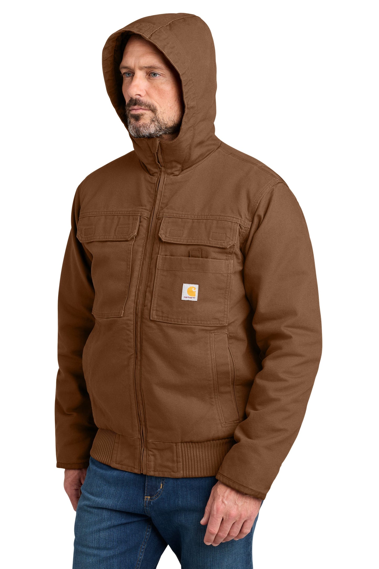Carhartt Outerwear Carhartt - Men's Full Swing® Washed Duck Active Jac