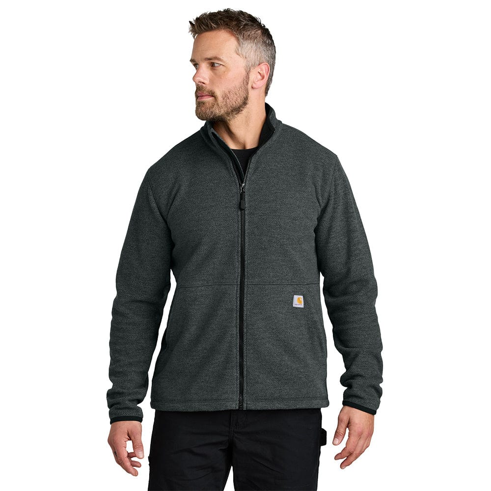 Carhartt Outerwear Carhartt - Men's Textured Full-Zip Fleece Jacket