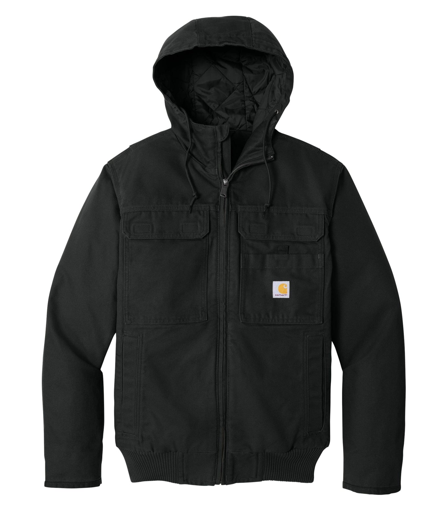 Carhartt Outerwear S / Black Carhartt - Men's Full Swing® Washed Duck Active Jac
