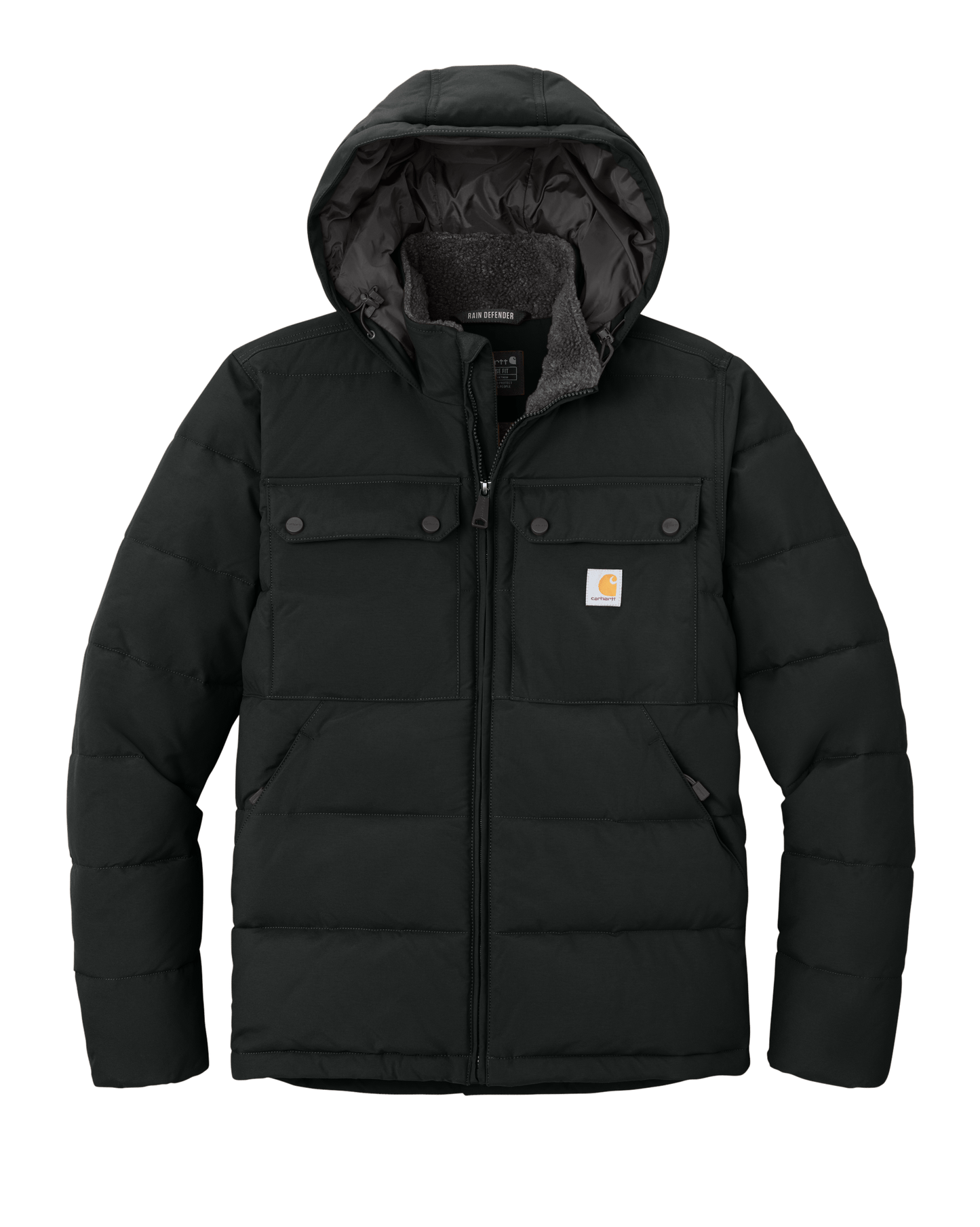 Carhartt Outerwear S / Black Carhartt - Men's Montana Insulated Hooded Jacket