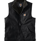 Carhartt Outerwear S / Black Carhartt - Men's Sherpa-Lined Mock Neck Vest