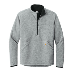 Carhartt Outerwear S / Heather Grey Carhartt - Men's Textured 1/2-Zip Fleece Jacket