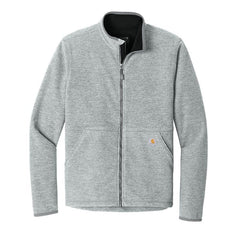 Carhartt Outerwear S / Heather Grey Carhartt - Men's Textured Full-Zip Fleece Jacket