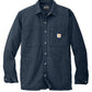 Carhartt Outerwear S / Navy Carhartt - Men's Rugged Flex® Relaxed Fit Fleece-Lined Shirt Jac