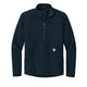 Carhartt Outerwear S / Navy Carhartt - Men's Textured 1/2-Zip Fleece Jacket