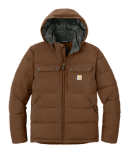 Carhartt Outerwear S / Red Duck Brown Carhartt - Men's Montana Insulated Hooded Jacket