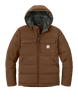 Carhartt Outerwear S / Red Duck Brown Carhartt - Men's Montana Insulated Hooded Jacket