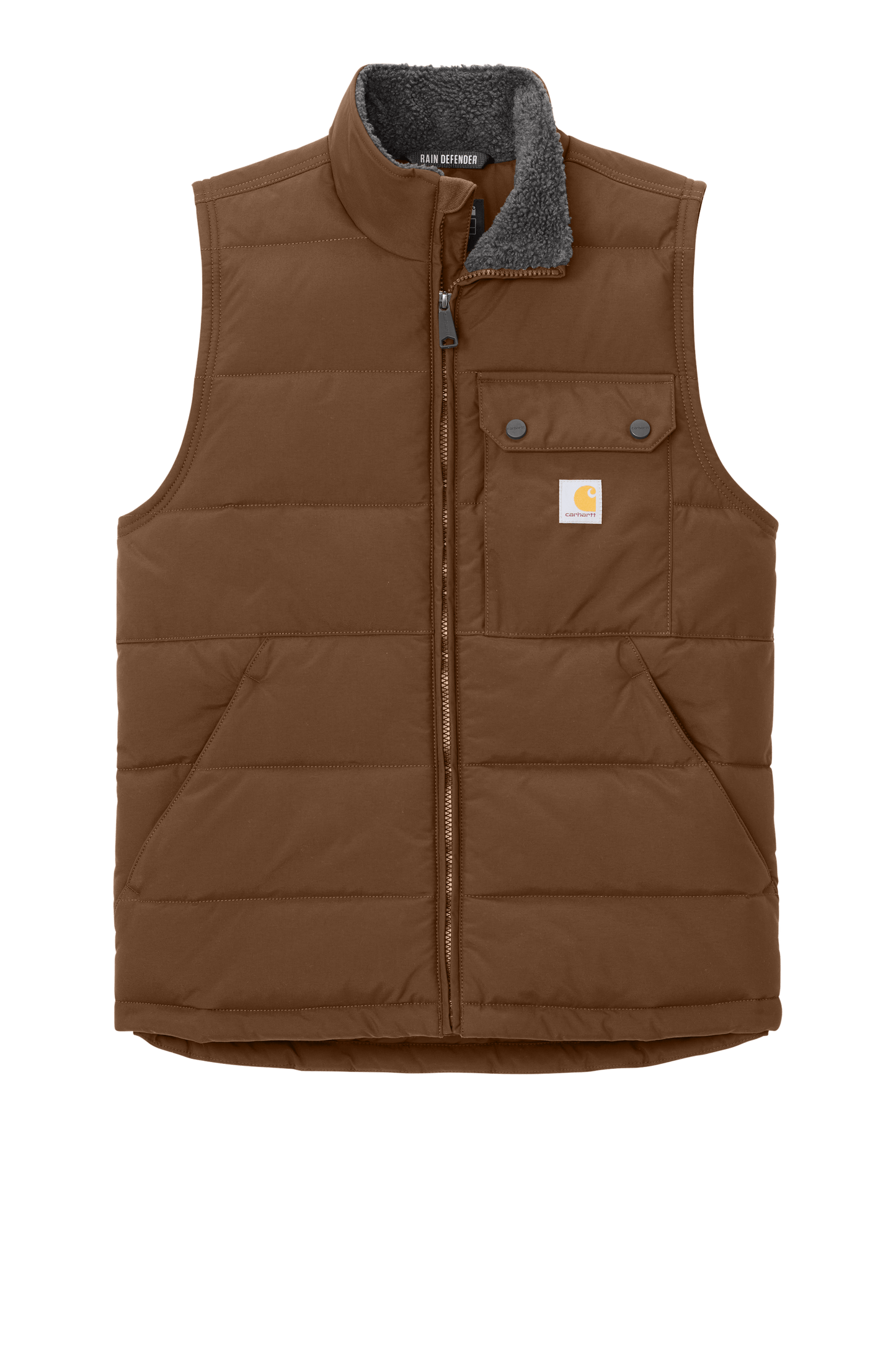 Carhartt Outerwear S / Red Duck Brown Carhartt - Men's Montana Insulated Vest