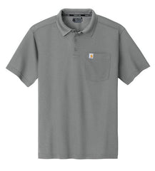 Carhartt Polos S / Asphalt Grey Carhartt - Men's Force® Snag-Resistant Pocket Polo