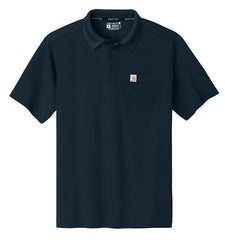 Carhartt Polos S / Navy Carhartt - Men's Force® Snag-Resistant Pocket Polo