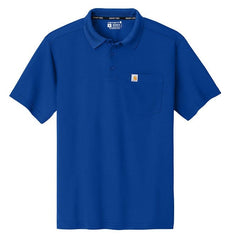 Carhartt Polos S / Royal Glass Blue Carhartt - Men's Force® Snag-Resistant Pocket Polo