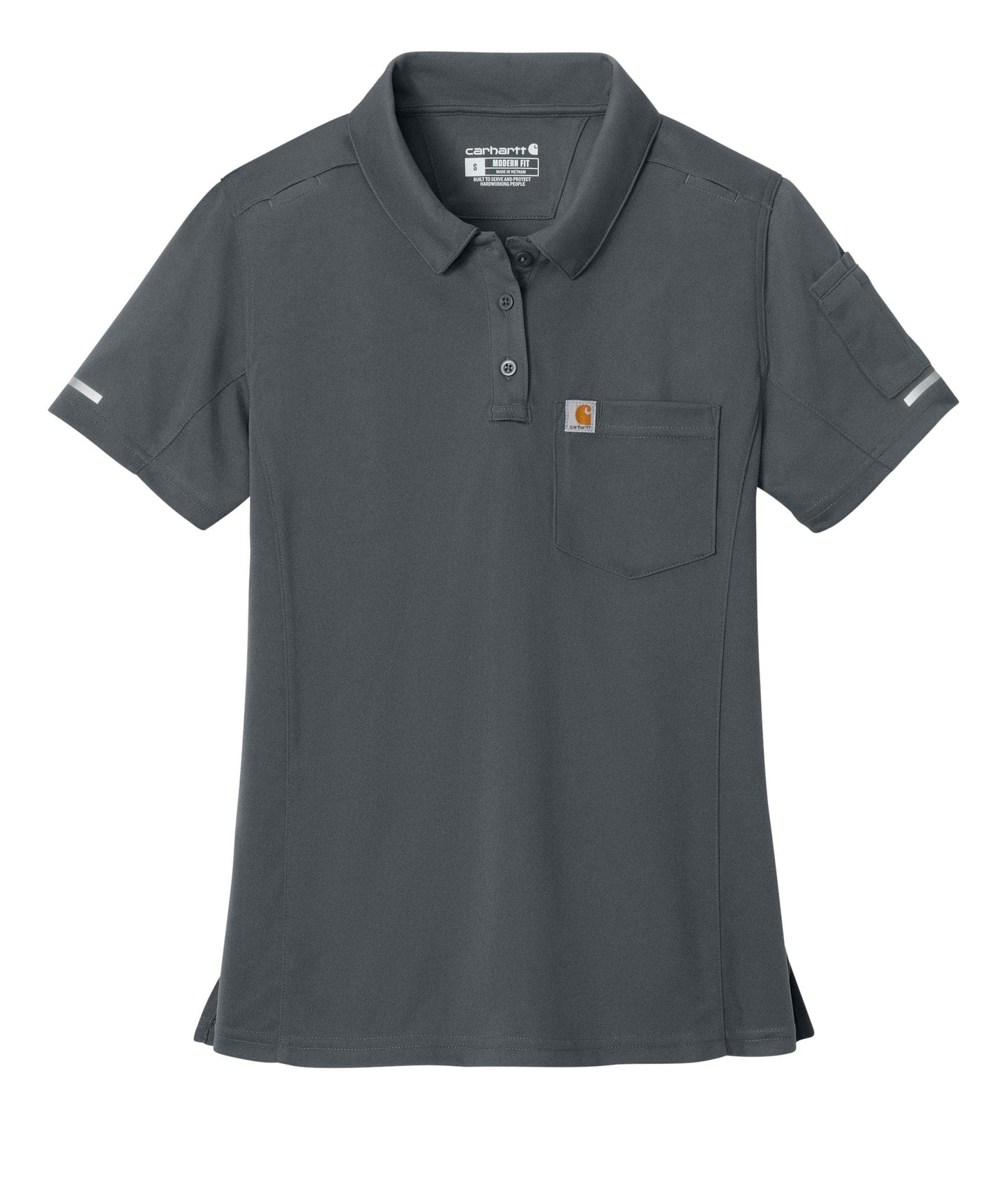 Carhartt Polos XS / Pewter Carhartt - Women’s FLD & RSCU Polo