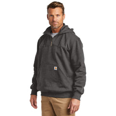 Carhartt Sweatshirts Carhartt - Men's Rain Defender® Paxton Heavyweight Loose Fit Hooded Zip Mock Sweatshirt