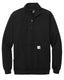 Carhartt Sweatshirts S / Black Carhartt - Men's 1/4-Zip Mock Neck Sweatshirt