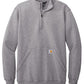 Carhartt Sweatshirts S / Heather Grey Carhartt - Men's 1/4-Zip Mock Neck Sweatshirt