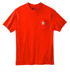 Carhartt T-shirts 2XL / Brite Orange Carhartt - Men's Workwear Pocket Short Sleeve T-Shirt