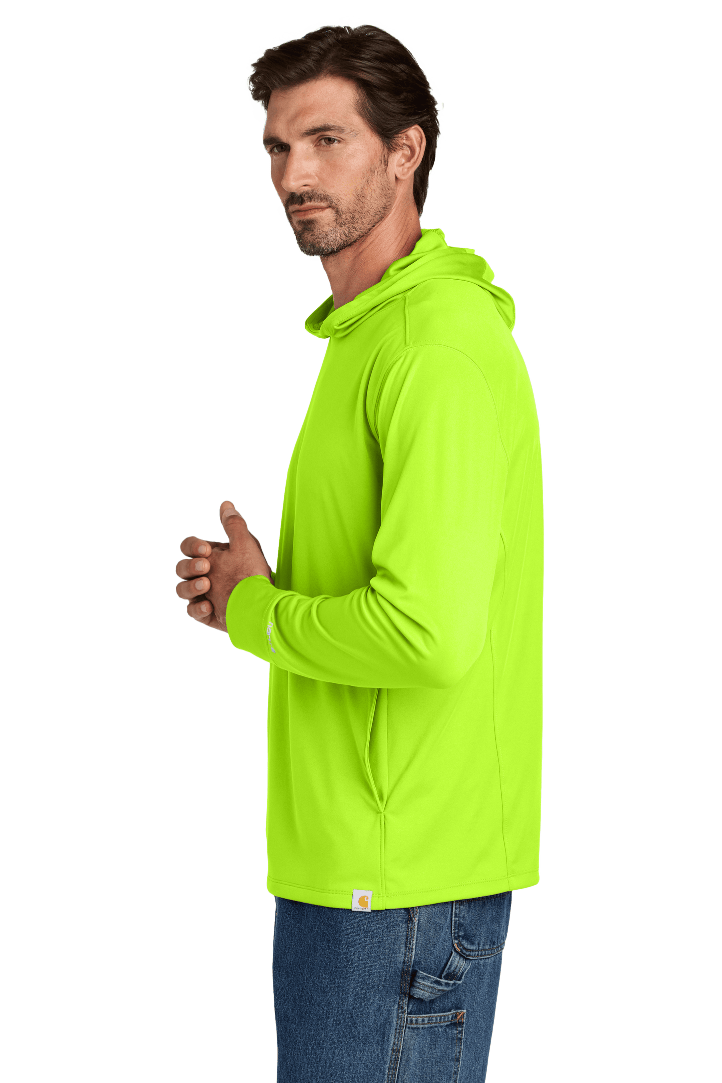 Carhartt T-shirts Carhartt - Men's Sun Defender™ Long Sleeve Hooded T-Shirt