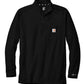 Carhartt T-shirts S / Black Carhartt - Men's 1/4-Zip Long Sleeve T-Shirt