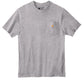 Carhartt T-shirts S / Heather Grey Carhartt - Men's Workwear Pocket Short Sleeve Heathered T-Shirt