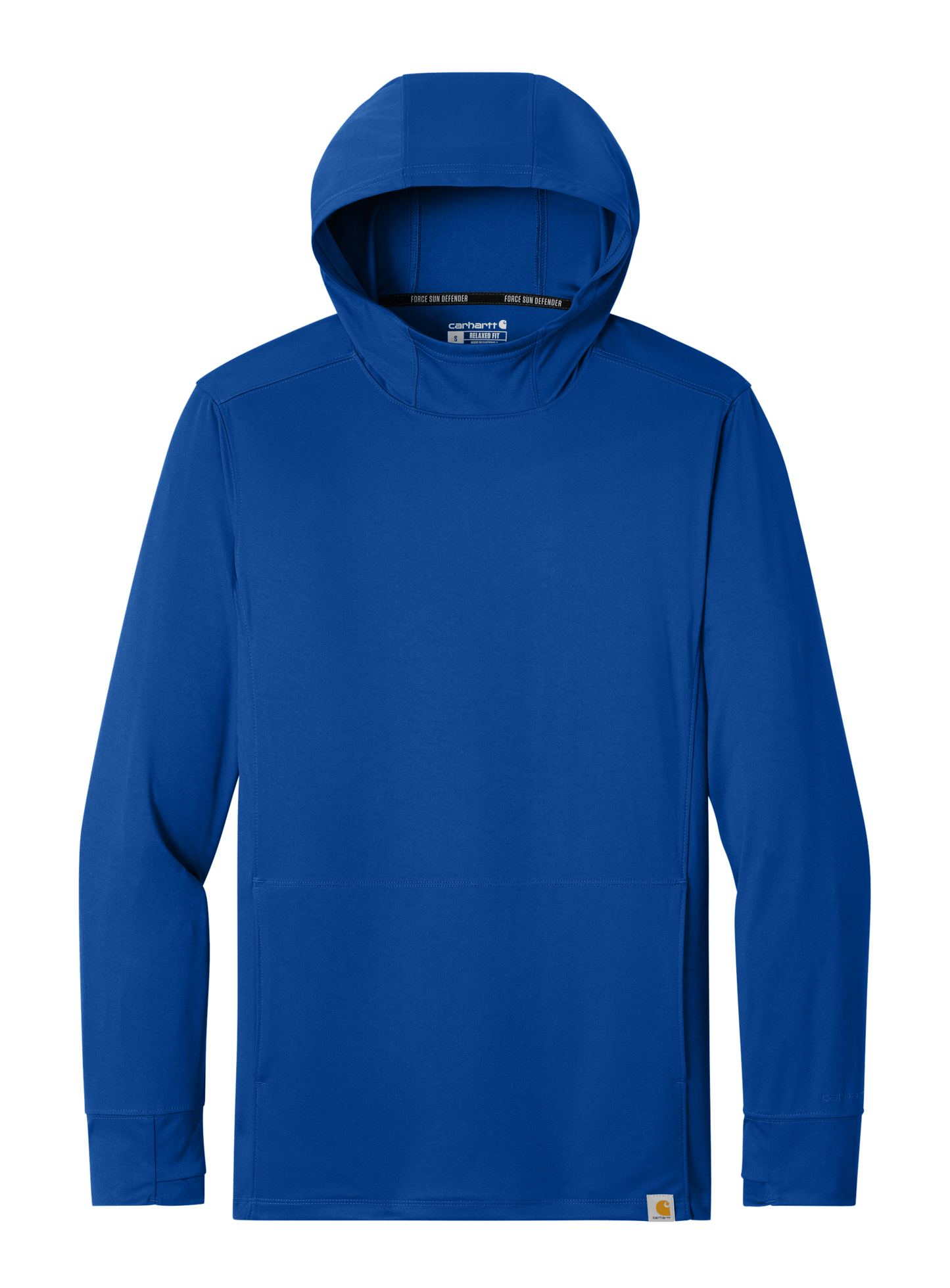 Carhartt T-Shirts S / Royal Glass Blue Carhartt - Men's Sun Defender™ Long Sleeve Hooded T-Shirt