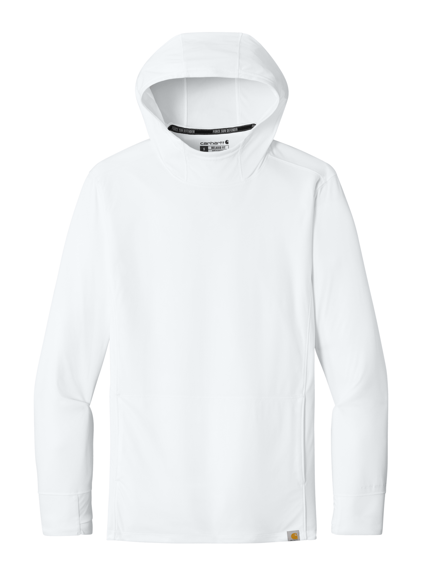 Carhartt T-Shirts S / White Carhartt - Men's Sun Defender™ Long Sleeve Hooded T-Shirt