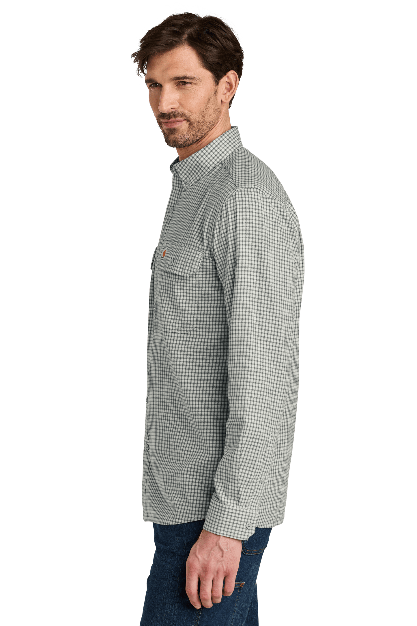 Carhartt Woven Shirts Carhartt - Men's Rugged Flex® Plaid Long Sleeve Shirt
