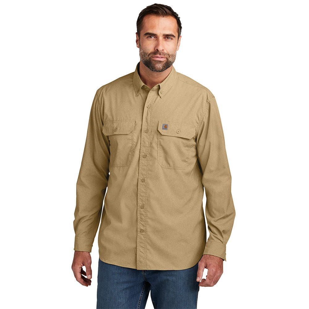 Carhartt - Men's Solid Long Sleeve Shirt – Threadfellows