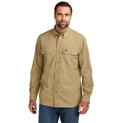 Carhartt Woven Shirts Carhartt - Men's Solid Long Sleeve Shirt