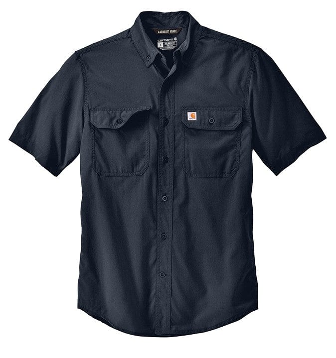値下げCarhartt WIPSHORT-SLEEVE DREWE SHIRTS Carhartt WIP Drewe Shirt | Ink / Natural Heart C Pinstripe