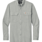 Carhartt Woven Shirts S / Check Steel Malt Carhartt - Men's Rugged Flex® Plaid Long Sleeve Shirt
