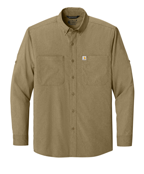 Carhartt Woven Shirts S / Dark Khaki Carhartt - Men's Sun Defender™ Long Sleeve Shirt