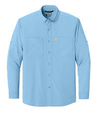 Carhartt Woven Shirts S / Fresh Water Blue Carhartt - Men's Sun Defender™ Long Sleeve Shirt