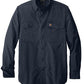 Carhartt Woven Shirts S / Navy Carhartt - Men's Solid Long Sleeve Shirt