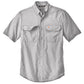 Carhartt Woven Shirts S / Steel Carhartt - Men's Solid Short Sleeve Shirt